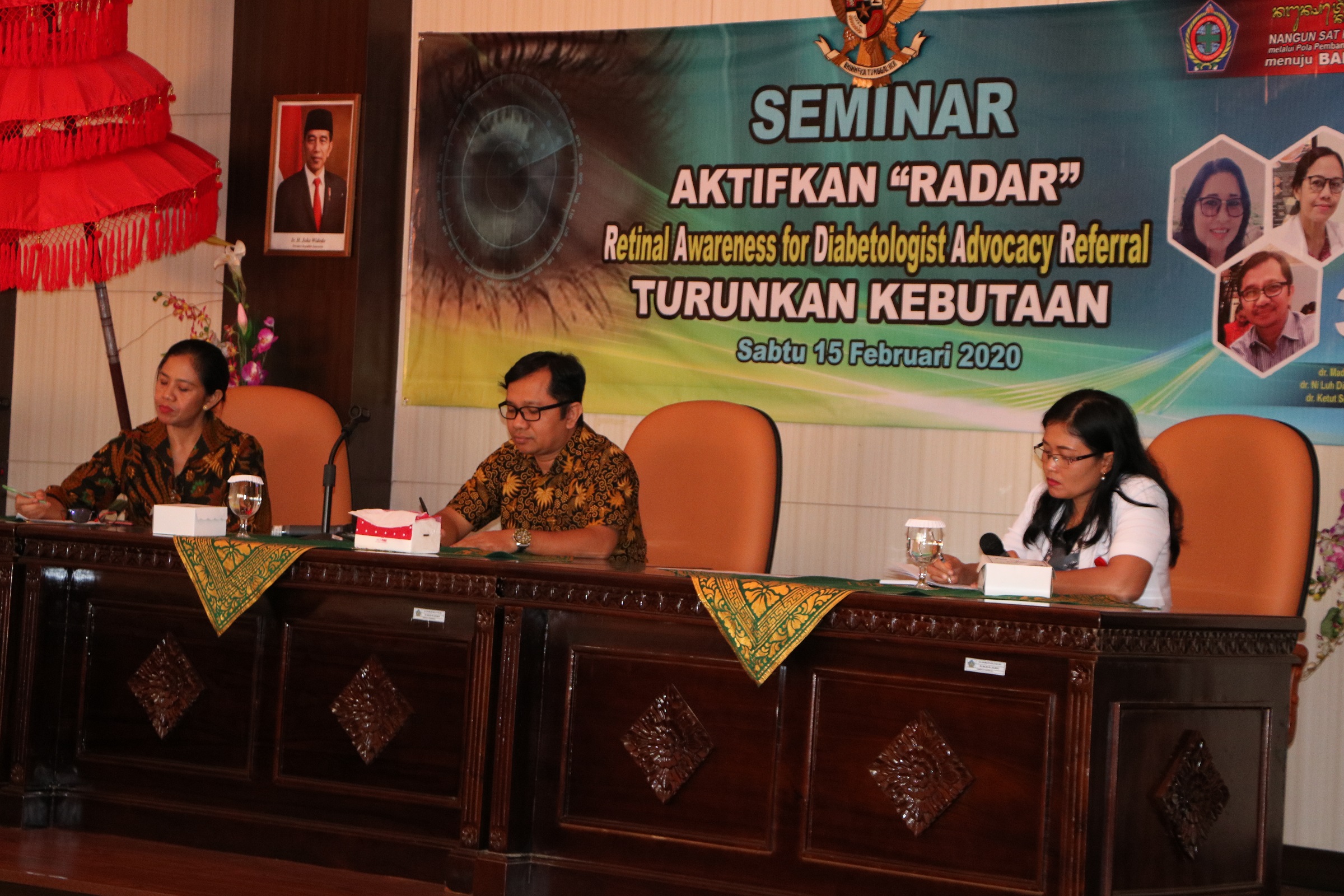 Seminar Kedokteran Aktifkan RADAR “Retinal Awareness for Diabetologist Advocacy Referral ” Turunkan Kebutaan