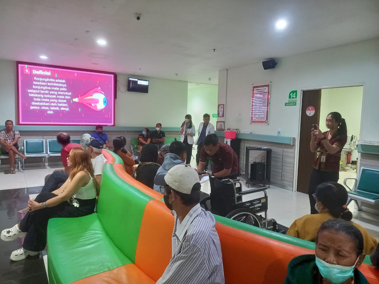 Kegiatan Penyuluhan Smart Friday dengan topik “Konjungtivitis”