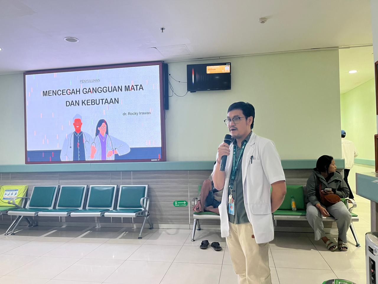 Kegiatan Penyuluhan Smart Friday dengan topik “Mencegah Ganguan Mata dan Kebutaan”