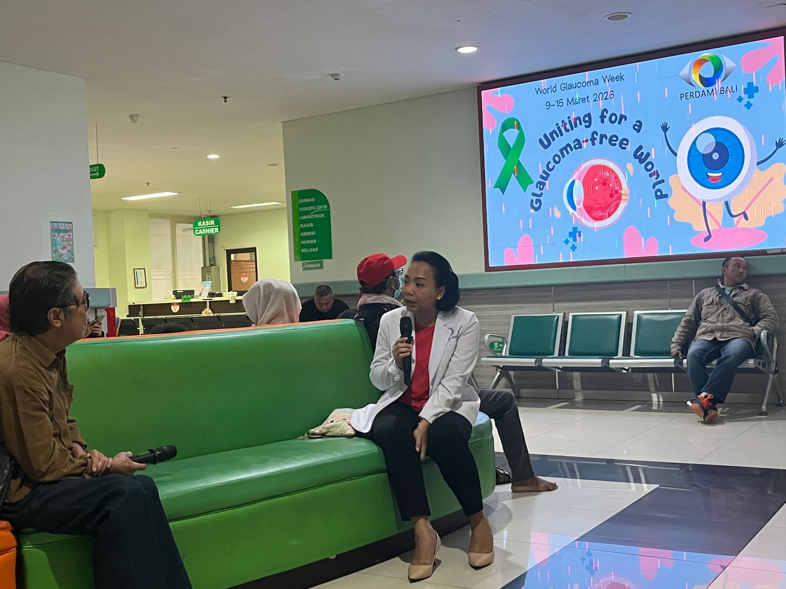 Kegiatan Penyuluhan Smart Friday dengan topik “WORLD GLAUCOMA WEEK”